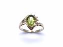 9ct Peridot & Diamond Dress Ring