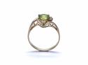 9ct Peridot & Diamond Dress Ring