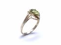 9ct Peridot & Diamond Dress Ring