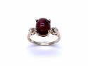 9ct Tourmaline & Diamond Ring