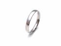 18ct White Gold Court Wedding Ring