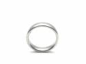 Platinum Slight Court Wedding Ring