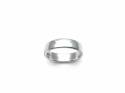 18ct White Gold Wedding Band 5mm