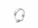 18ct White Gold Wedding Band 5mm