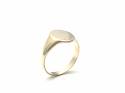 9ct Yellow Gold Oval Signet Ring