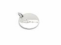 Silver Rhodium Plated Taurus Constellation Pendant