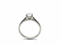 Platinum Diamond Solitaire Ring 0.49ct