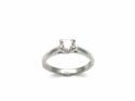 Platinum Diamond Solitaire Ring 0.49ct