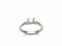 Platinum Diamond Solitaire Ring 0.49ct