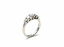 18ct White Gold Diamond 5 Stone Ring