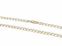 9ct Yellow Gold Curb Chain 18 Inch