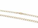 9ct Yellow Gold Curb Chain 18 Inch