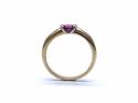 18ct Yellow Gold Ruby & Diamond Ring