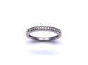 9ct White Gold Diamond Eternity Ring