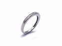 9ct White Gold Diamond Eternity Ring