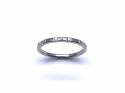 Palladium Diamond 6 Stone Ring