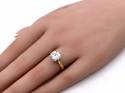 18ct Yellow Gold Diamond Solitaire Ring 2.17ct