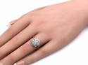 9ct Diamond Cluster Ring Est 1.00ct