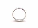 Silver Traditional Court Milgrain Wedding Band 6mm