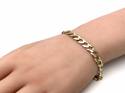 9ct Yellow Gold Flat Curb Bracelet