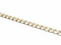 9ct Yellow Gold Flat Curb Bracelet