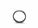 Tungsten Carbide Ring Black & Rose IP Plating 6mm