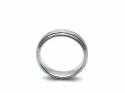 Tungsten Carbide Hammered Ring 7mm