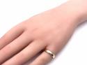 9ct Yellow Gold D Shaped Wedding Ring