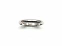 9ct White Gold Wedding Ring 2.5mm