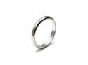 9ct White Gold Wedding Ring 2.5mm