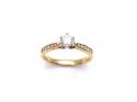 18ct Diamond Solitaire Ring 0.50ct