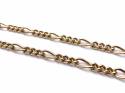 9ct Yellow Gold Figaro Chain 18 Inches