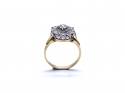 18ct Diamond Cluster Ring Est 0.90ct