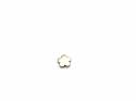 9ct Yellow Gold Flower Screw Ear Cartilage Stud