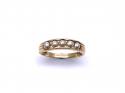 14ct Yellow Gold Simulated Pearl Ring