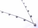 18ct Diamond Cluster Necklet 1.09ct