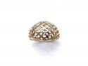 9ct Yellow Gold Basket Design Ring