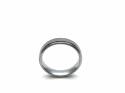 Tungsten Carbide Brushed Effect Ring 6mm