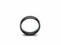 Tungsten Carbide Ring Black IP Plating 7mm