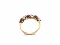 18ct Ruby & Diamond Pave Ring