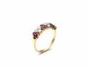 18ct Ruby & Diamond Pave Ring