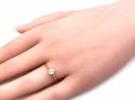 18ct Yellow Gold Diamond Solitaire Ring