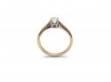 18ct Yellow Gold Diamond Solitaire Ring