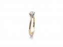 18ct Yellow Gold Diamond Solitaire Ring