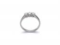 Platinum Diamond 3 Stone Ring