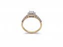 18ct Diamond Cluster Ring Est 1.00ct