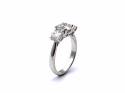 18ct White Gold Diamond 3 Stone Ring 2.28ct