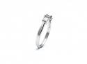 18ct White Gold Diamond 3 Stone Ring