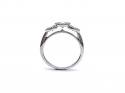 18ct White Gold Diamond 3 Stone Ring