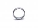 Tungsten Carbide Ring With A Grooved Edge 7mm